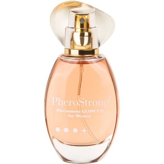 Pherostrong - Perfume de Feromônios Glow Up Para Mulheres 50 ml