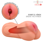Primera vez intensa - Sophie virgen masturbándose con sangrado