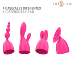 Intense - Vibrador Cher con 20 patrones y cabezales intercambiables
