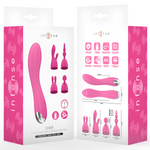 Intense - Vibrador Cher con 20 patrones y cabezales intercambiables