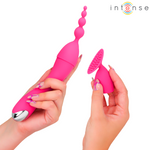 Intense - Vibrador Cher con 20 patrones y cabezales intercambiables