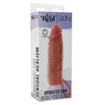 Get Real - Capa de Silicone Para Pénis Hidratada Caramelo 16 cm