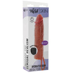 Get Real - Capa vibratoria de silicona para piel hidratada, Caramelo, 20 cm