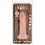 Get Real - Pénis de Tpe Deluxe de Dupla Densidade e Espessura, 18 cm