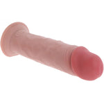 GET REAL - PÊNIS DE TPE DELUXE DE DUPLA DENSIDADE E ESPESSURA, 25,5 CM
