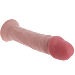 Get Real - Pene de TPE de Lujo de Doble Densidad y Grosor, 35,5 cm