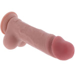 GET REAL - PÊNIS REALISTA DE LUXO COM TESTÍCULOS EXTRA GROSSOS DE 23 CM