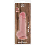Get Real - Pene Realista de Lujo con Testículos Extra Grueso de 28 cm