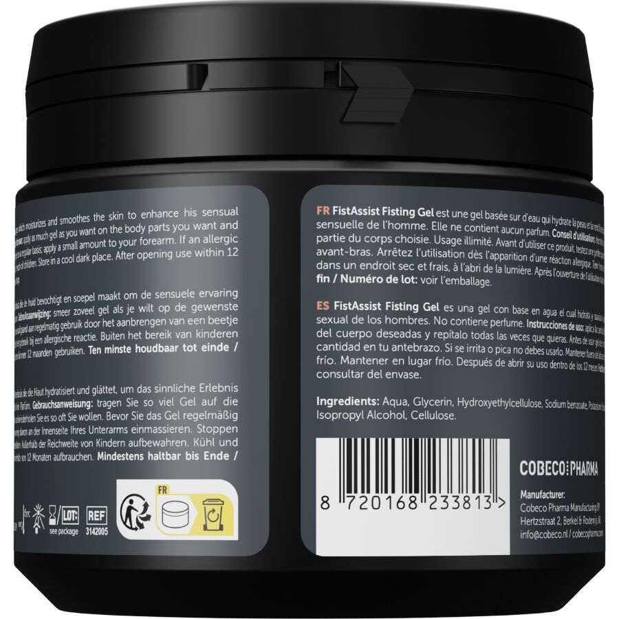 Cobeco - Fist Assist Fisting Gel Extra Grosso à  Base de Água 500 ml