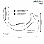 Addicted Toys - Anillo de Próstata Doble con Control Remoto
