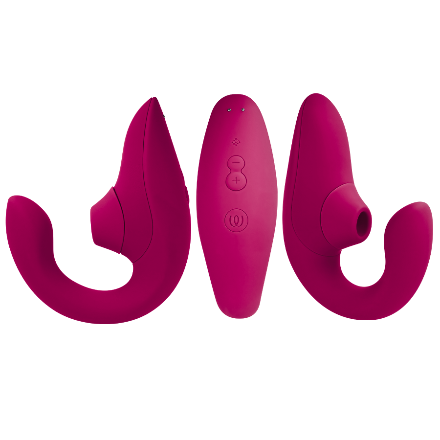 Womanizer - Vibrador Estimulador Blend Rabbit Rosa Vibrante
