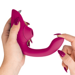 Womanizer - Vibrador Estimulador Blend Rabbit Rosa Vibrante