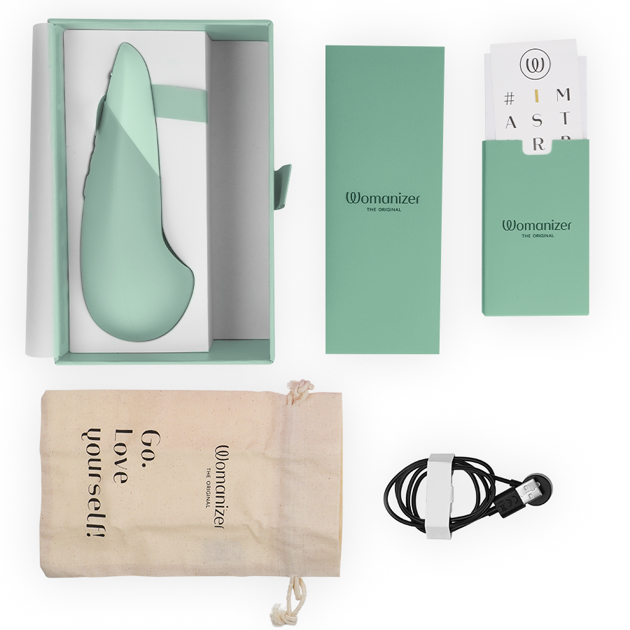 Womanizer - Vibe Lay-On Vibrador Silencioso Sage
