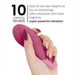 Womanizer - Vibe Vibe Vibrador Silencioso de Uso Interno Rosa Escuro