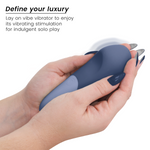Womanizer - Vibe Vibrador Silencioso de Uso Directo Azul Oscuro