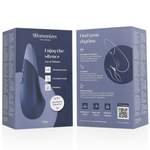 Womanizer - Vibe Vibrador Silencioso de Uso Directo Azul Oscuro