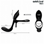 ADDICTED TOYS - ANEL PENIANO DUPLO COM ESTIMULADOR CLITÓRICO