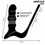 ADDICTED TOYS - ANEL DE PRÓSTATA PARA CIMA E PARA BAIXO