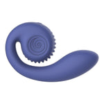 SNAIL VIBE - GIZI LITE VIBRADOR DUPLO ROXO PARA PONTO G E CLITOR