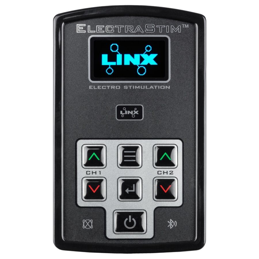 Electrastim - Linx Estimulador Elétrico de Canal Duplo com Aplicativo e Controle Remoto