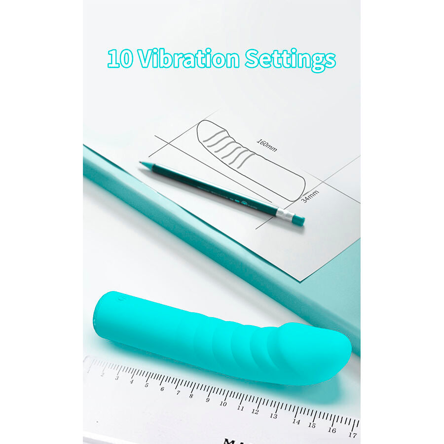 PRETTY LOVE - RYLAN VIBRADOR AZUL PARA PONTO G
