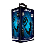 MR PLAY - PLUG ANAL VIBRATÓRIO COM ANEL PENIANO E CONTROLE REMOTO