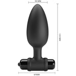MR PLAY - PLUG ANAL SUPER POWER COM VIBRAÇÃO