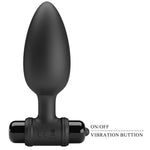 MR PLAY - PLUG ANAL SUPER POWER COM VIBRAÇÃO