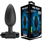 MR PLAY - PLUG ANAL SUPER POWER COM VIBRAÇÃO