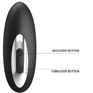 MR PLAY - MASSAGEADOR DE PRÓSTATA COM ROTAÇÃO E VIBRAÇÃO