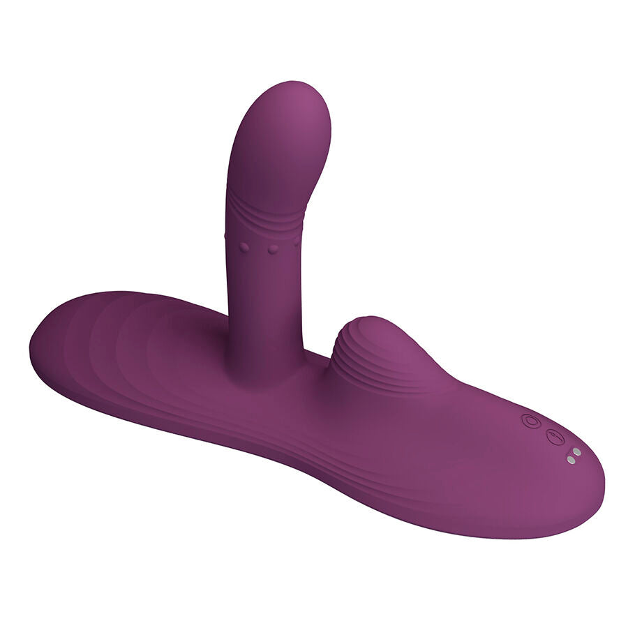 Pretty Love - Luka Vibrador de Sentado com Efeito de Calor e Controle Remoto