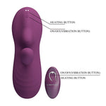 Pretty Love - Luka Vibrador de Sentado com Efeito de Calor e Controle Remoto