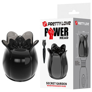 PRETTY LOVE - SECRET GARDEN CABEÇA DE MASSAGEM PRETA