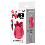 PRETTY LOVE - SECRET GARDEN CABEÇA DE MASSAGEM ROSA