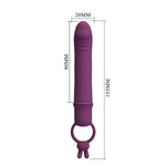 Pretty Love - Cora Vibrador em Formato de Pênis com Anel de Resistência