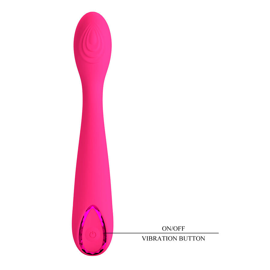 Pretty Love - Jessica Vibrador Rosa de Alta Potência