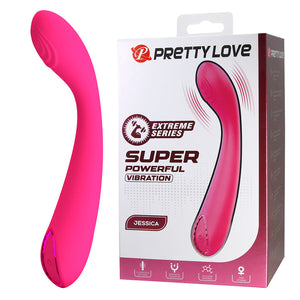 Pretty Love - Jessica Vibrador Rosa de Alta Potência