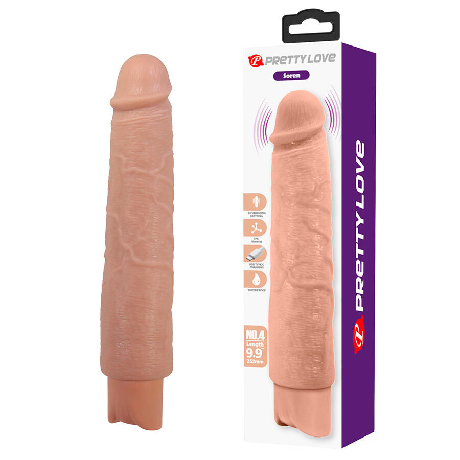 Pretty Love - Soren Vibrador Flexível e Realista