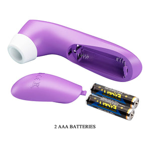 ROMANCE - APARELHO DE SUCÇÃO CLITORIAL COM TECNOLOGIA DE PULSAÇÃO ROXO