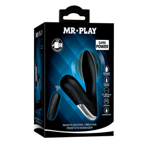 Mr Play - Massageador de Próstata com Controle Remoto de Vibração