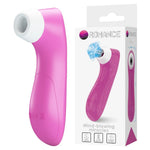 ROMANCE - DISPOSITIVO DE SUCÇÃO CLITORIAL COM TECNOLOGIA DE PULSAÇÃO ROSA