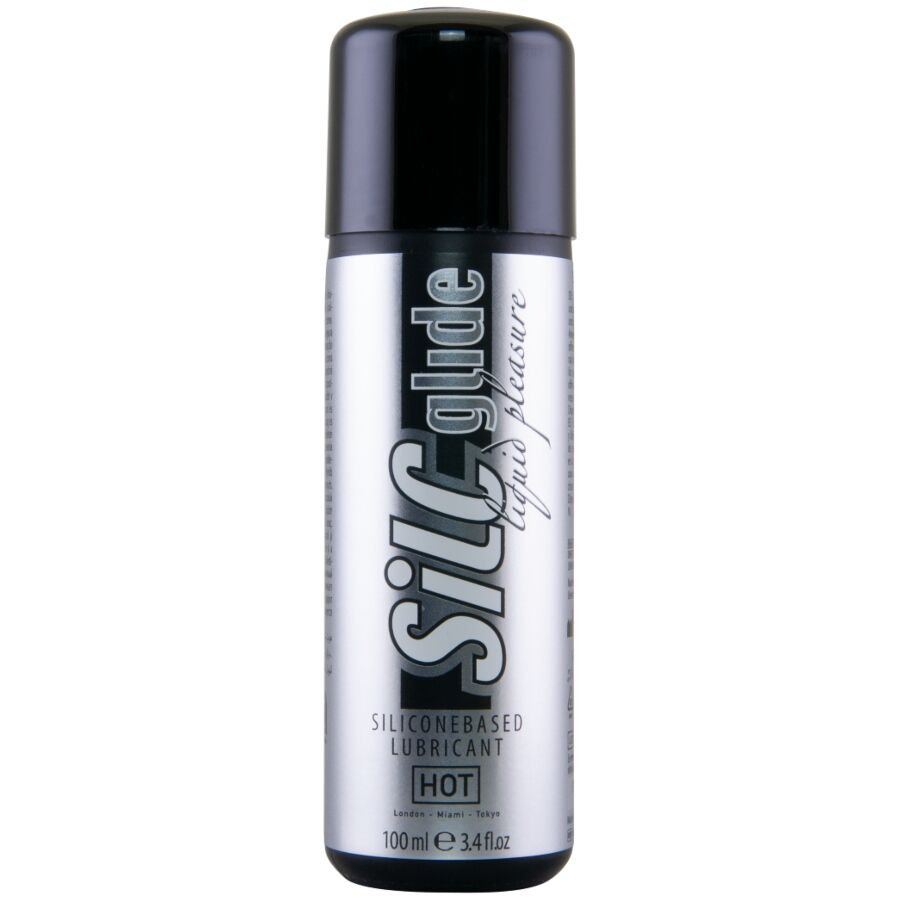 Hot - Silc Glide Lubrificante à Base de Silicone 100 ml