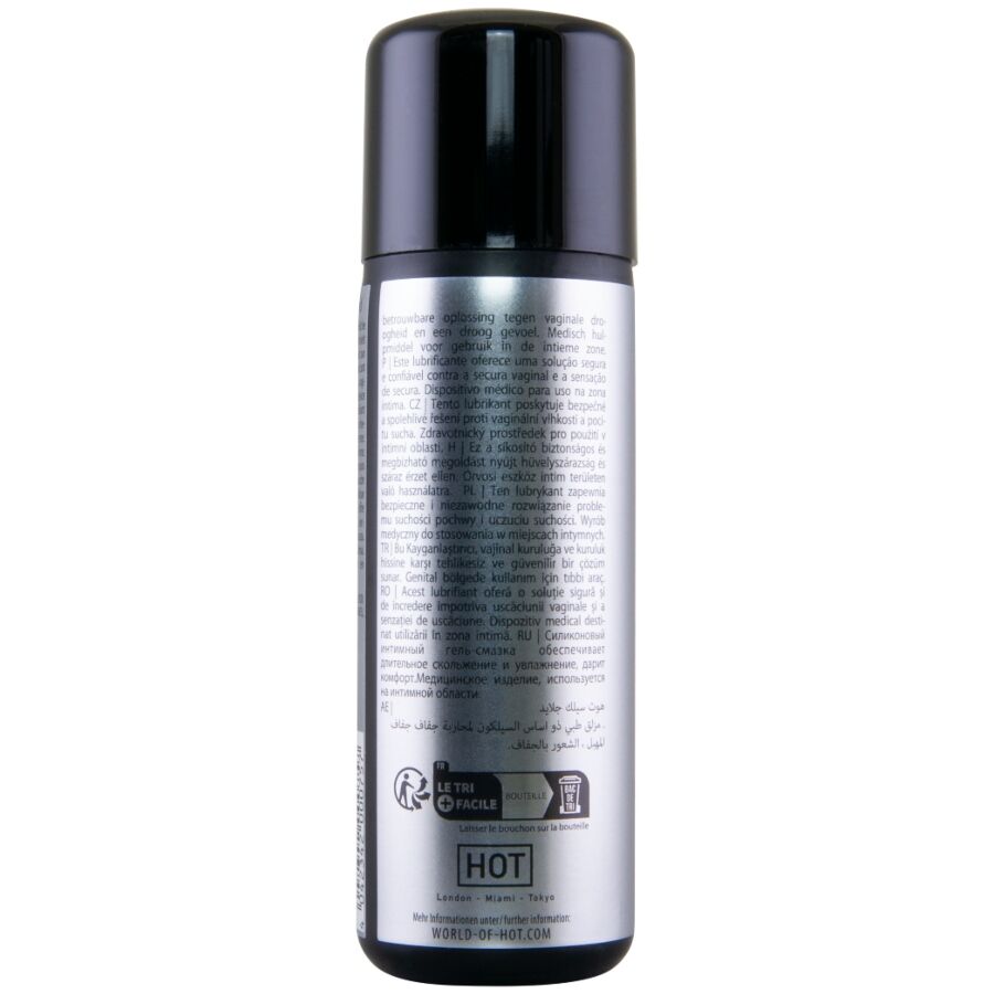 Hot - Silc Glide Lubrificante à Base de Silicone 100 ml