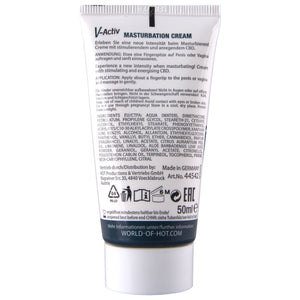 HOT - CREME PARA MASTURBAÇÃO COM CBD - UNISSEX 100ML