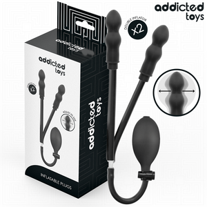 Addicted Toys - Plug Anal Duplo Inflável Modelo 1