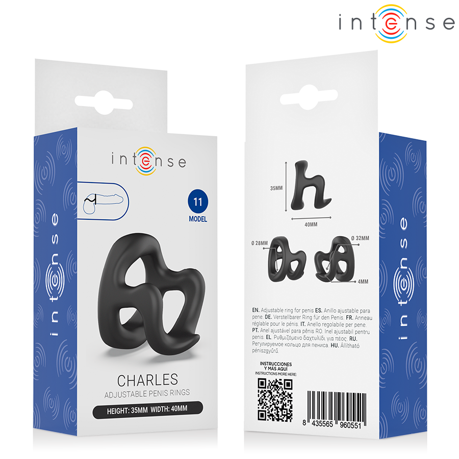INTENSE - CHARLES ANEL PENIANO AJUSTÁVEL MODELO 11