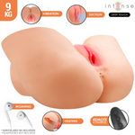 INTENSE DEEP TOUCH - MASTURBADOR VAGINAL JULIA COM SUCÇÃO, CALOR, VIBRAÇÃO E EFEITOS DE VOZ COM CONTROLE REMOTO 9 KG