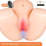 INTENSE DEEP TOUCH - MASTURBADOR VAGINAL JULIA COM SUCÇÃO, CALOR, VIBRAÇÃO E EFEITOS DE VOZ COM CONTROLE REMOTO 9 KG