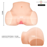 INTENSE DEEP TOUCH - MASTURBADOR VAGINAL NICOLE COM EFEITOS DE SUCÇÃO, CALOR, VIBRAÇÃO E VOZ, COM CONTROLE REMOTO, 5.3 KG