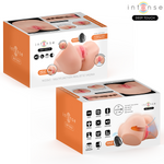 INTENSE DEEP TOUCH - MASTURBADOR VAGINAL NICOLE COM EFEITOS DE SUCÇÃO, CALOR, VIBRAÇÃO E VOZ, COM CONTROLE REMOTO, 5.3 KG